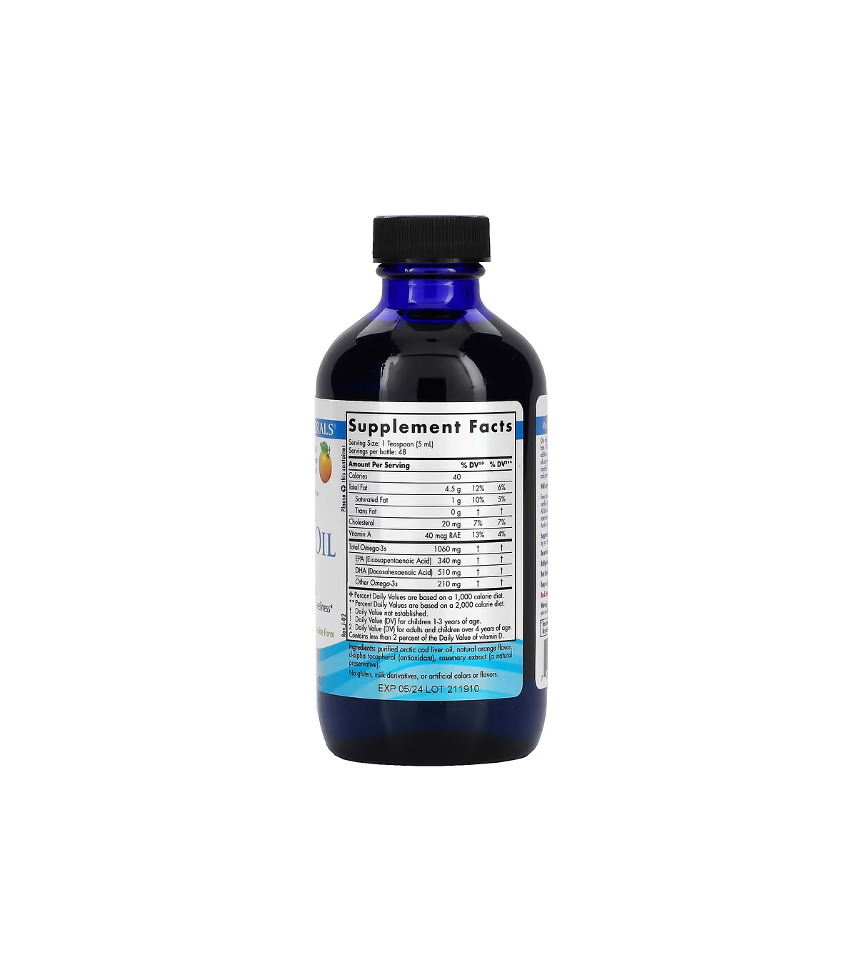 Nordic Naturals Cod Liver Oil, Orange 237 ml | Unbeatable Prices, Daily Deals | VITASHOP
