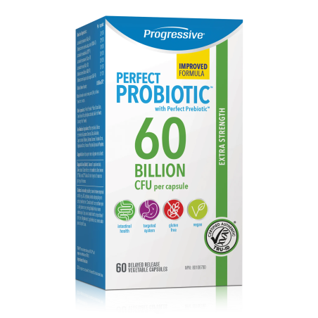 Progressive Perfect Probiotic 60B 60 Capsules | Safest & Easiest Shopping Vitamins Online | VITASHOP