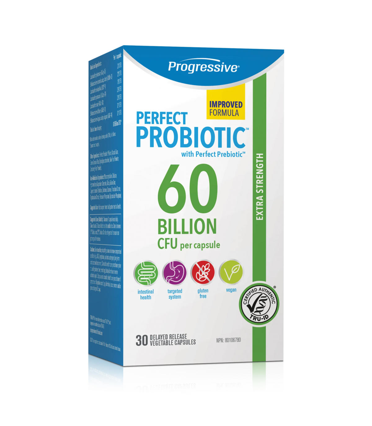 Progressive Nutritionals Progressive Perfect Probiotic 60B 30 Capsules | Unbeatable Prices, Daily Deals | VITASHOP