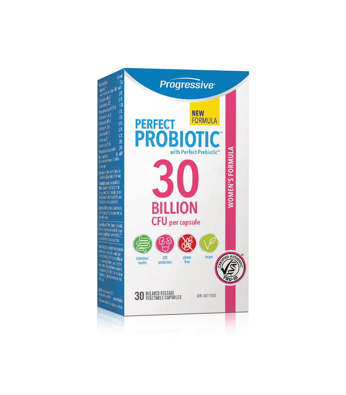 Progressive Nutritionals 프로그레시브 뉴트리션스 프로그레시브 퍼펙트 프로바이오틱 우먼스 30B 30캡슐 | 매일 업데이트되는 특가 상품 | VITASHOP