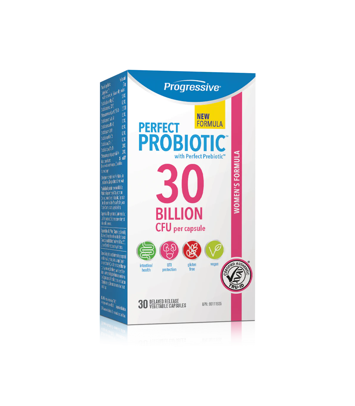 Progressive Nutritionals 프로그레시브 뉴트리션스 프로그레시브 퍼펙트 프로바이오틱 우먼스 30B 30캡슐 | 매일 업데이트되는 특가 상품 | VITASHOP
