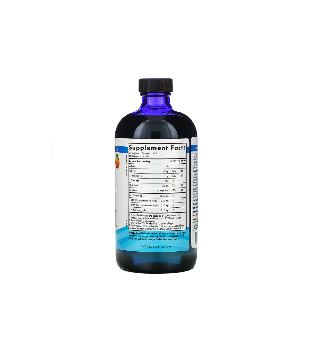 Nordic Naturals Cod Liver Oil, Orange 473 ml | Unbeatable Prices, Daily Deals | VITASHOP