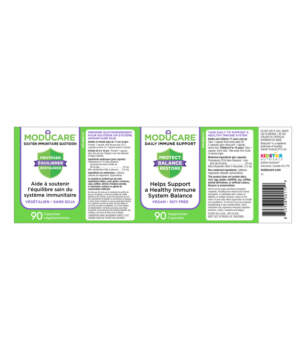 Moducare 90 Vegi Capsules | Safest & Easiest Shopping Vitamins Online | VITASHOP