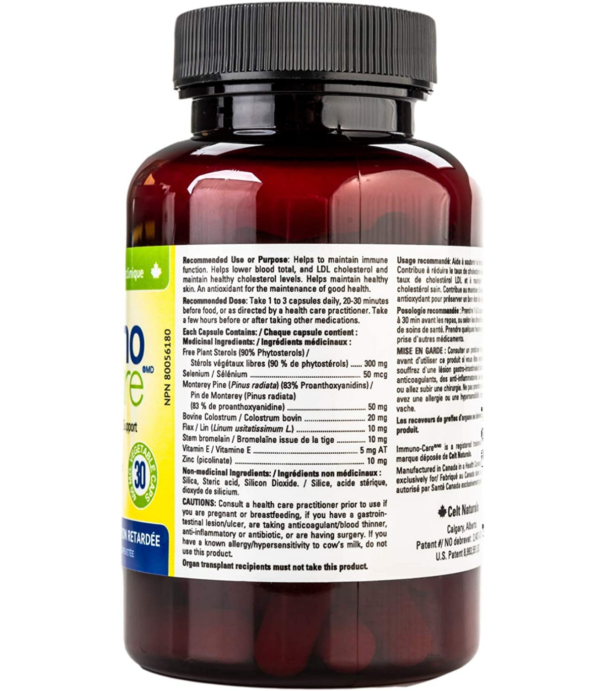 Celt Naturals ImmunoCare 60 Vegi Capsules | Unbeatable Prices, Daily Deals | VITASHOP