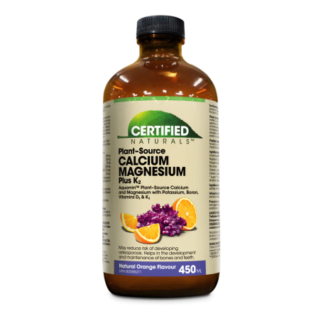 Certified Naturals 서티파이드 내추럴스 Cal-Mag 리퀴드 오렌지 450ml | 매일 업데이트되는 특가 상품 | VITASHOP