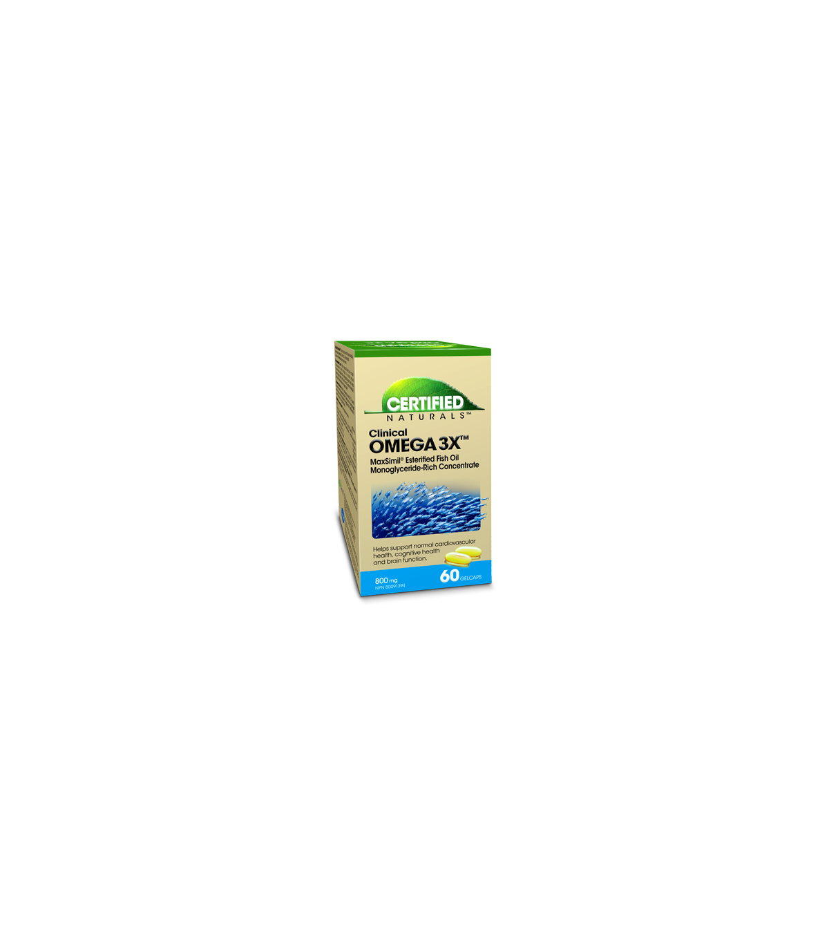 Certified Naturals Omega3 Fish Oil 60 Softgels | Unbeatable Prices, Daily Deals | VITASHOP