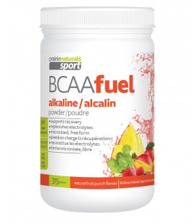 Prairie Naturals BCAA Fuel pH Balanced BCAA Fruit Punch 315 g | Unbeatable Prices, Daily Deals | VITASHOP