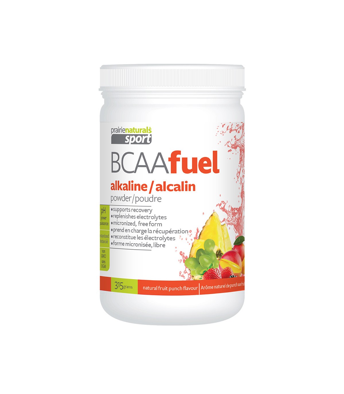 BCAA Fuel pH Balanced BCAA Fruit Punch 315 g | Safest & Easiest Shopping Vitamins Online | VITASHOP