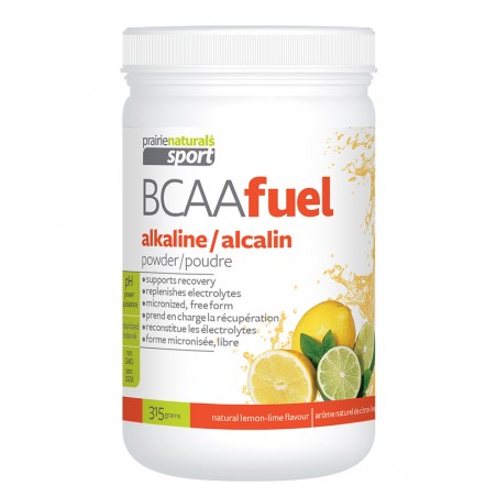 Prairie Naturals 프레리 내추럴스 BCAA 연료 pH 균형 BCAA 레몬 라임 315g | 매일 업데이트되는 특가 상품 | VITASHOP