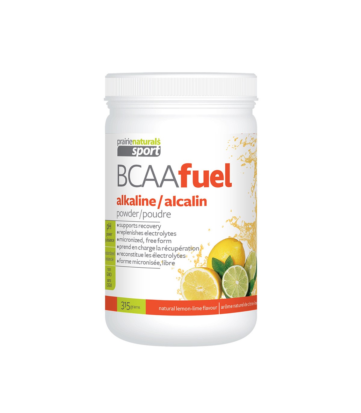 Prairie Naturals 프레리 내추럴스 BCAA 연료 pH 균형 BCAA 레몬 라임 315g | 매일 업데이트되는 특가 상품 | VITASHOP