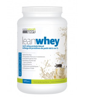 Prairie Naturals Lean Whey French Vanilla Cream Whey Protein Concentrate Blend 908 g | Unbeatable Prices, Daily Deals | VITASHOP