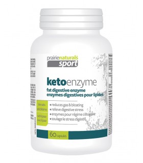 Prairie Naturals KetoEnzyme Fat-Digesting Enzyme with Lipase Bile Salts 60 Capsules | Unbeatable Prices, Daily Deals | VITASHOP