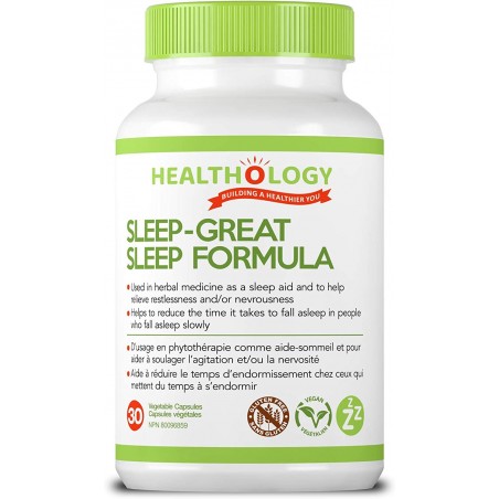 HEALTHOLOGY SLEEP-GREAT 30 Capsules | Unbeatable Prices, Daily Deals | VITASHOP