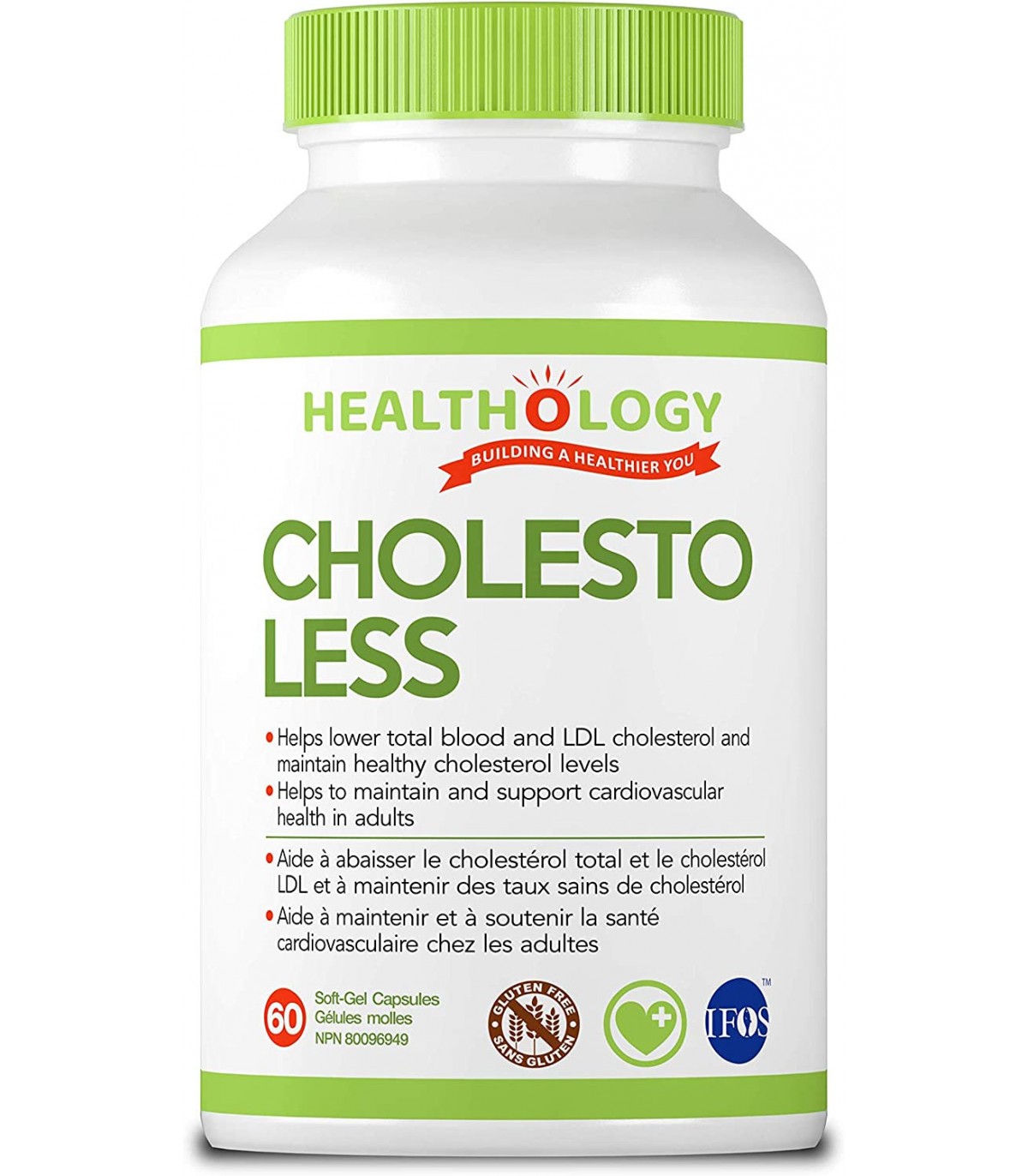 CHOLESTO-LESS 60 Softgels | Safest & Easiest Shopping Vitamins Online | VITASHOP