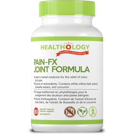 HEALTHOLOGY PAIN-FX 60 Capsules | Unbeatable Prices, Daily Deals | VITASHOP