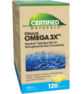 Certified Naturals 서티파이드 내추럴스 오메가3 피쉬 오일 120 소프트젤 | 매일 업데이트되는 특가 상품 | VITASHOP