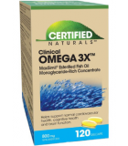 Certified Naturals Omega3 Fish Oil 120 Softgels | Unbeatable Prices, Daily Deals | VITASHOP