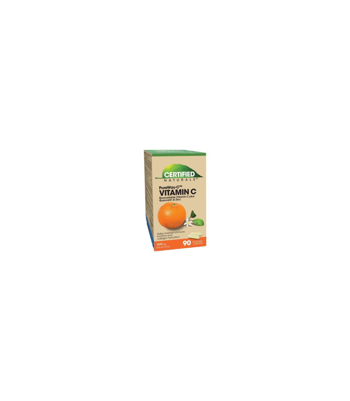 Certified Naturals PureWay-C 600 mg plus Quercetin & Zinc 90 Capsules | 每天不同折扣, 全网最低价格 | 种类齐全的保健品店铺 VITASHOP, 只有你想不到, 没有你买不到 !