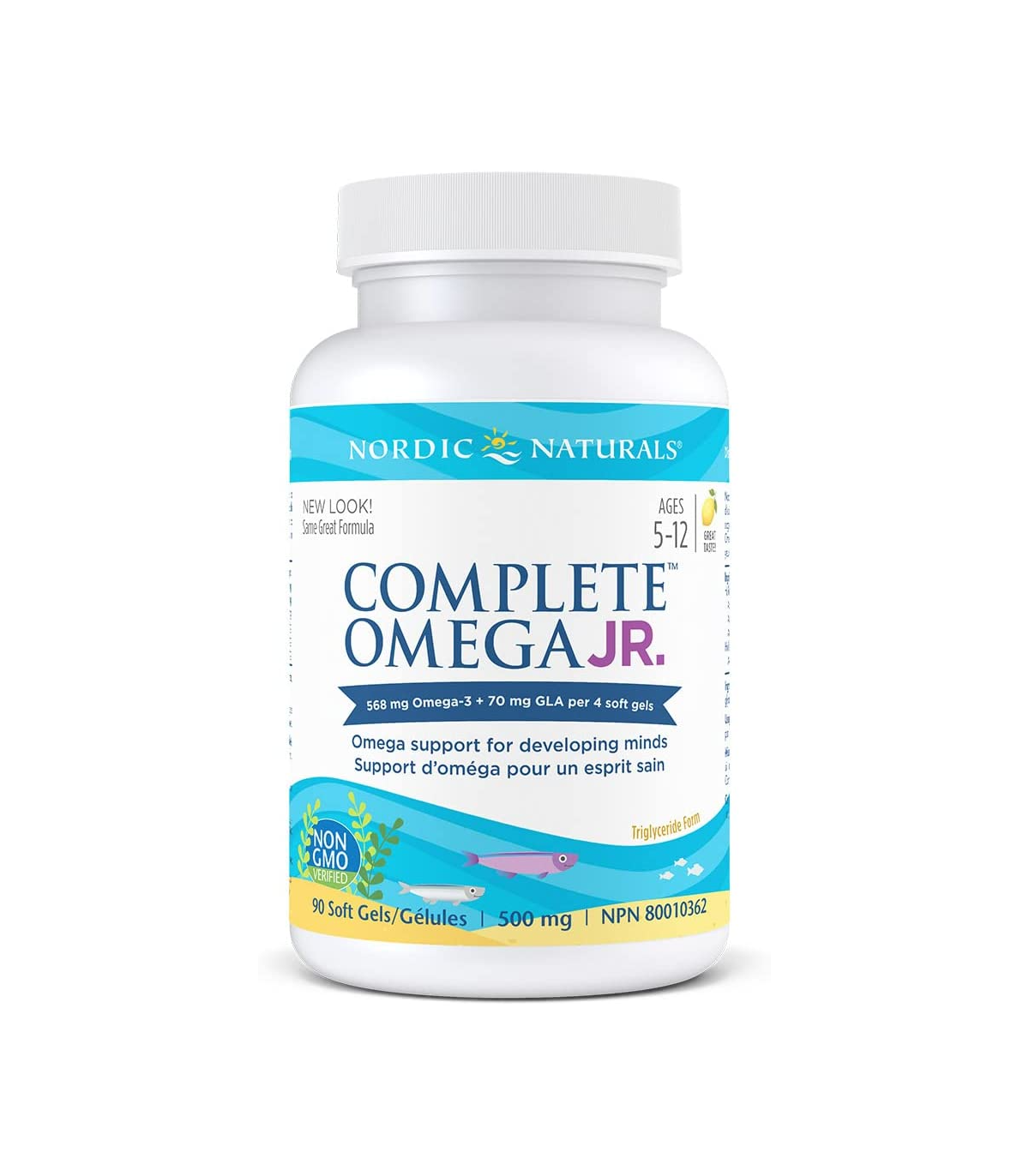 Nordic Naturals 노르딕 내추럴스 Complete Omega Jr. 레몬 90 소프트젤 | 매일 업데이트되는 특가 상품 | VITASHOP