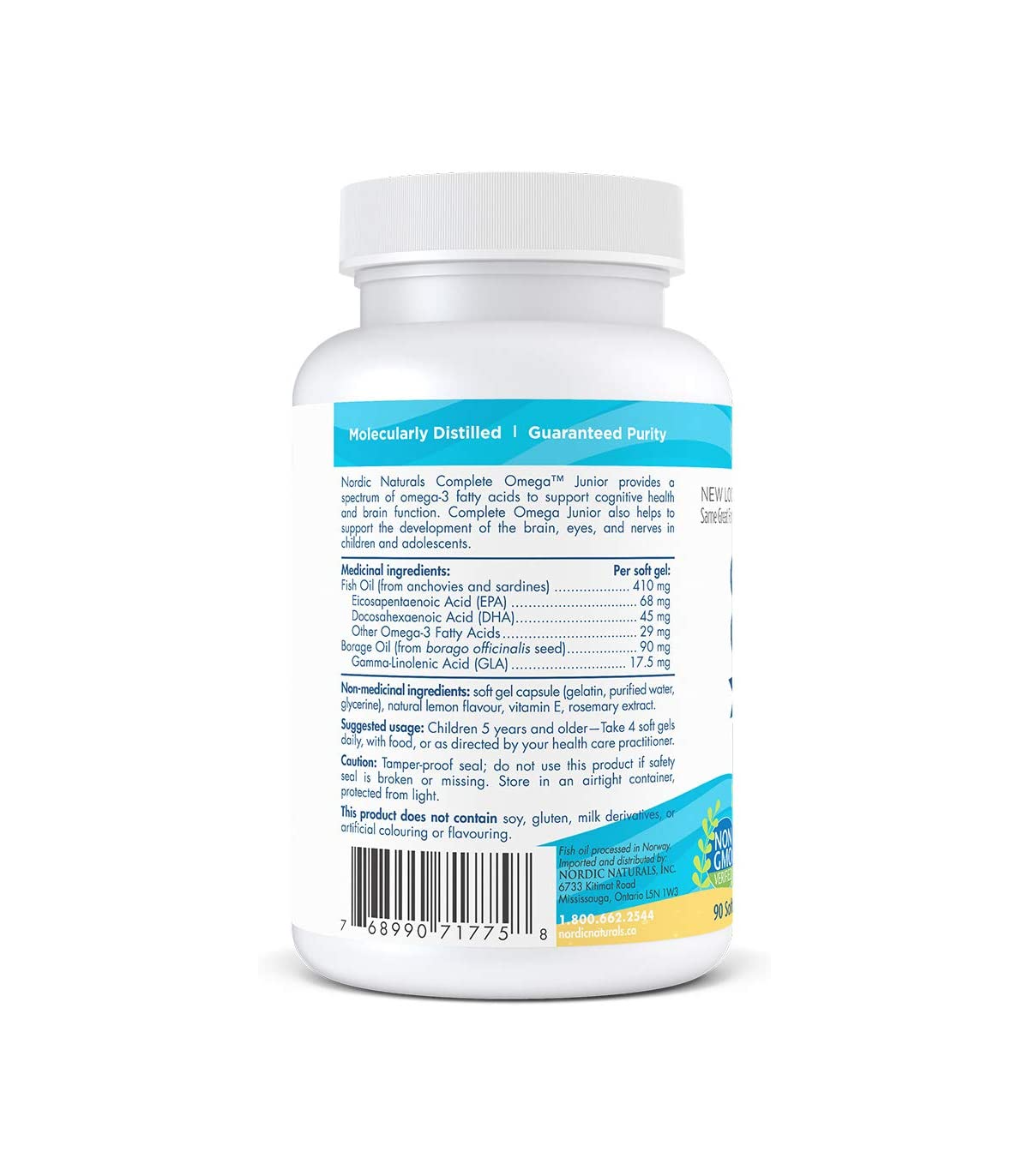 Nordic Naturals 노르딕 내추럴스 Complete Omega Jr. 레몬 90 소프트젤 | 매일 업데이트되는 특가 상품 | VITASHOP