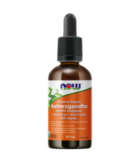 NOW Foods Ashwagandha Liquid Extract Organic 59 mL | Unbeatable Prices, Daily Deals | VITASHOP