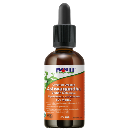 NOW Foods 나우 푸드 Ashwagandha 액체 추출물 유기농 59mL | 매일 업데이트되는 특가 상품 | VITASHOP