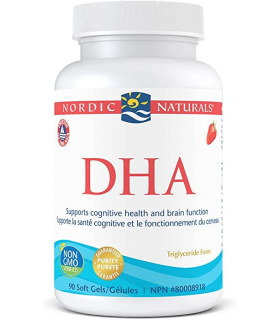 Nordic Naturals DHA, strawberry 90 Softgels | Unbeatable Prices, Daily Deals | VITASHOP