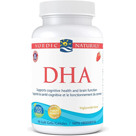 Nordic Naturals DHA, strawberry 90 Softgels | Unbeatable Prices, Daily Deals | VITASHOP
