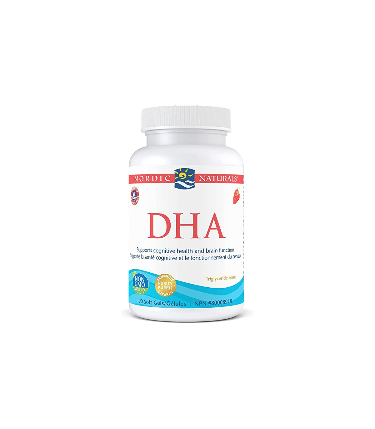 Nordic Naturals DHA, strawberry 90 Softgels | Unbeatable Prices, Daily Deals | VITASHOP
