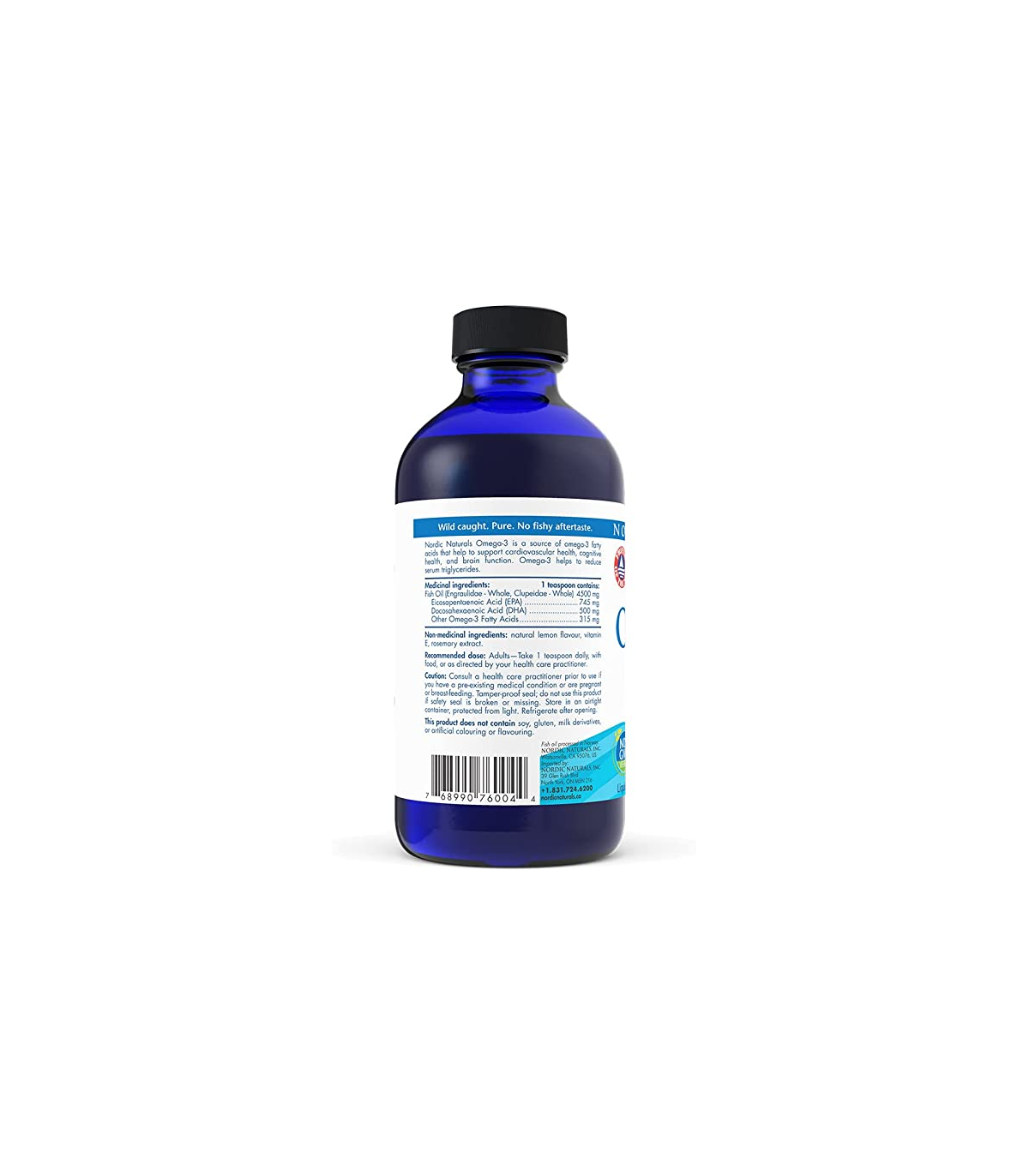 Nordic Naturals Liquid Omega 3, Lemon 237 ml | Unbeatable Prices, Daily Deals | VITASHOP