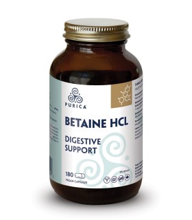 Purica Betaine HCL 180 Capsules | Unbeatable Prices, Daily Deals | VITASHOP