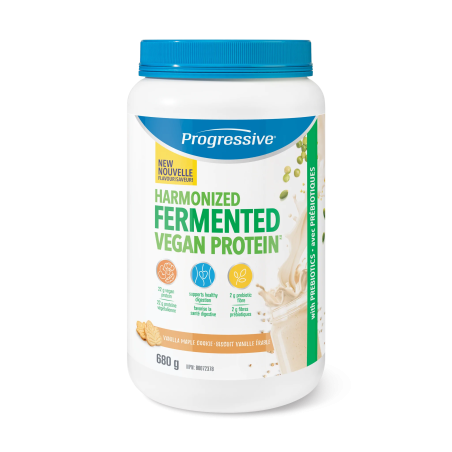 Progressive Nutritionals Harmonized Fermented Vegan Protein, Vanilla Maple Cookie 680 g | Unbeatable Prices, Daily Deals | VITAS