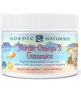 Nordic Naturals Omega 3 Tangerine 60 Gummies | Unbeatable Prices, Daily Deals | VITASHOP
