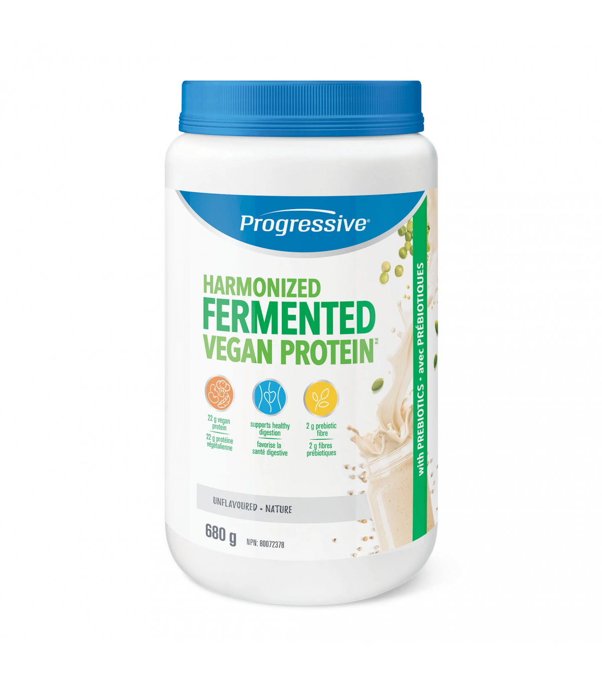 Progressive Nutritionals Harmonized Fermented Vegan Protein, Unflavored 680 g | Unbeatable Prices, Daily Deals | VITASHOP