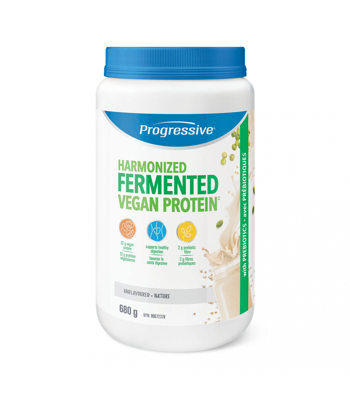 Progressive Nutritionals Harmonized Fermented Vegan Protein, Unflavored 680 g | Unbeatable Prices, Daily Deals | VITASHOP