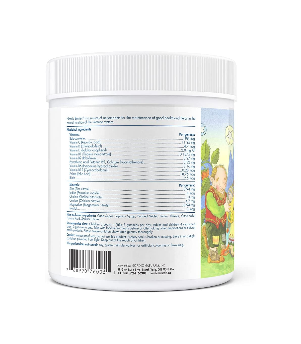 Berries Child Multivitamin 120 Softgels | Safest & Easiest Shopping Vitamins Online | VITASHOP