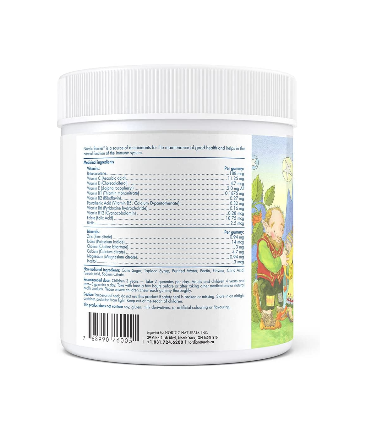 Berries Child Multivitamin 120 Softgels | Safest & Easiest Shopping Vitamins Online | VITASHOP