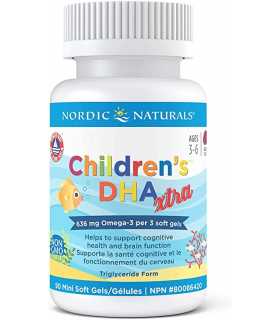 Nordic Naturals Children's DHA, Raspberry Xtra 90 Softgels | Unbeatable Prices, Daily Deals | VITASHOP