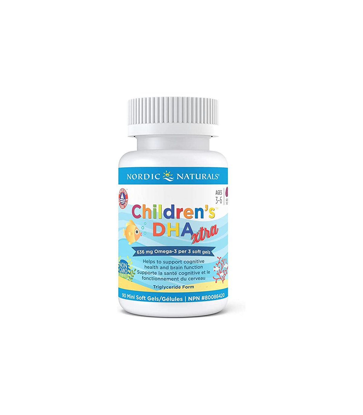 Nordic Naturals 노르딕 내추럴스 어린이 DHA, 라즈베리 Xtra 90 소프트젤 | 매일 업데이트되는 특가 상품 | VITASHOP