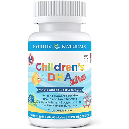 Nordic Naturals 노르딕 내추럴스 어린이 DHA, 라즈베리 Xtra 90 소프트젤 | 매일 업데이트되는 특가 상품 | VITASHOP