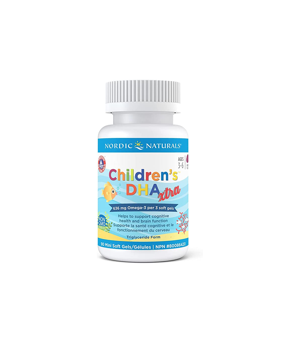Nordic Naturals 노르딕 내추럴스 어린이 DHA, 라즈베리 Xtra 90 소프트젤 | 매일 업데이트되는 특가 상품 | VITASHOP