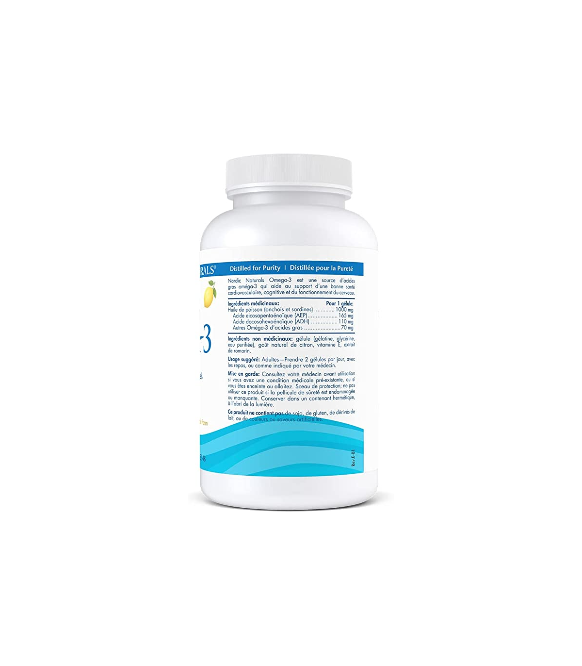 Nordic Naturals Omega 3, Lemon 120 Softgels | Unbeatable Prices, Daily Deals | VITASHOP