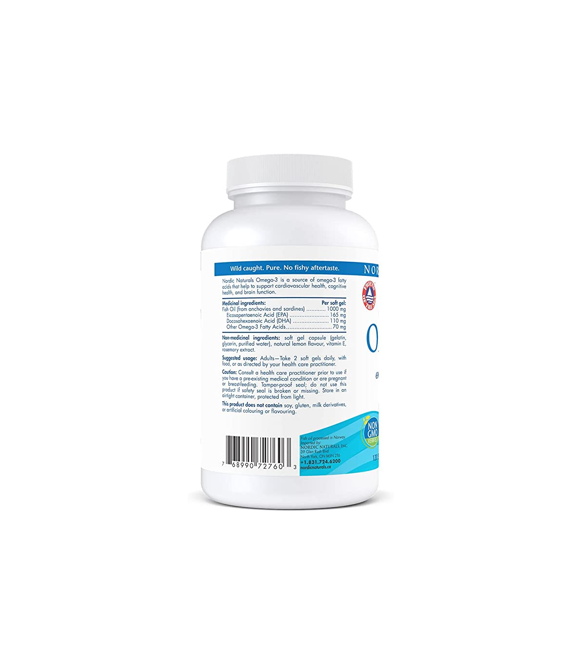 Nordic Naturals Omega 3, Lemon 120 Softgels | Unbeatable Prices, Daily Deals | VITASHOP
