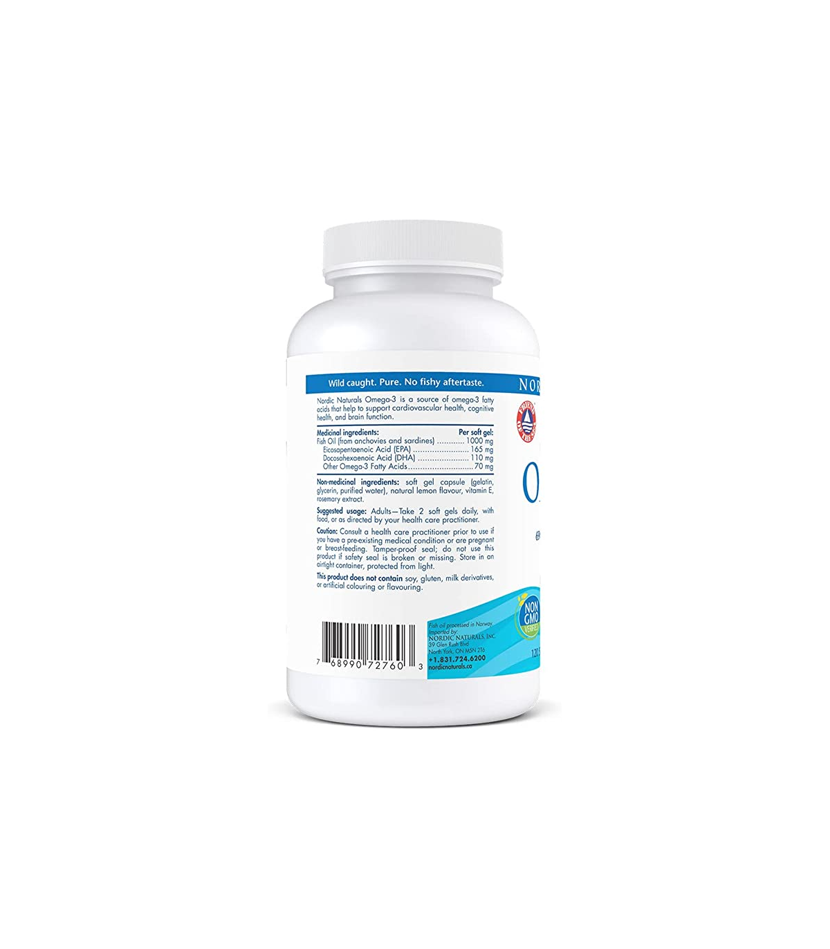 Nordic Naturals Omega 3, Lemon 120 Softgels | Unbeatable Prices, Daily Deals | VITASHOP