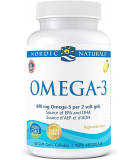 Nordic Naturals Omega 3, Lemon 60 Softgels | 每天不同折扣, 全网最低价格 | 种类齐全的保健品店铺 VITASHOP, 只有你想不到, 没有你买不到 !