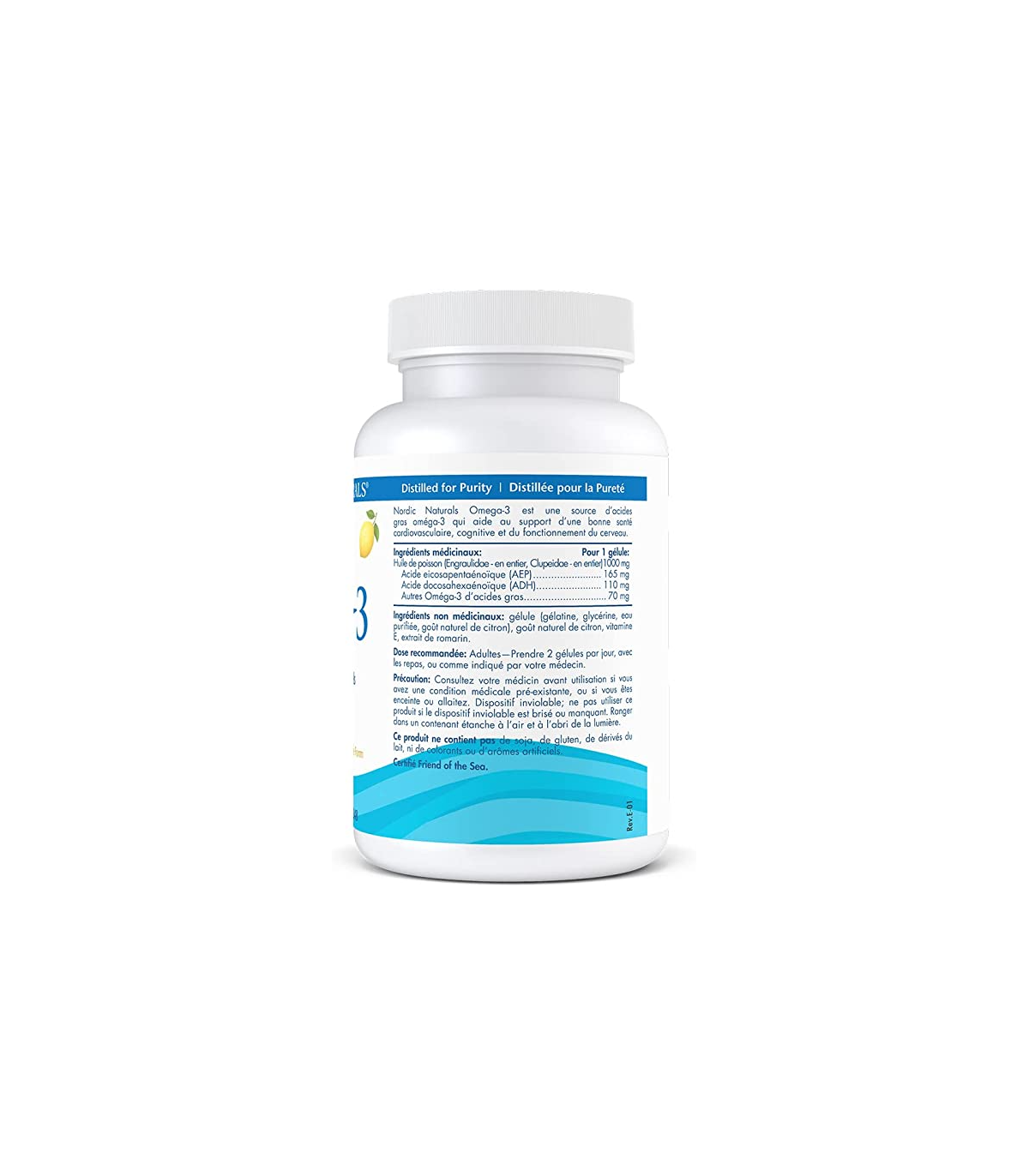 Nordic Naturals Omega 3, Lemon 60 Softgels | 每天不同折扣, 全网最低价格 | 种类齐全的保健品店铺 VITASHOP, 只有你想不到, 没有你买不到 !