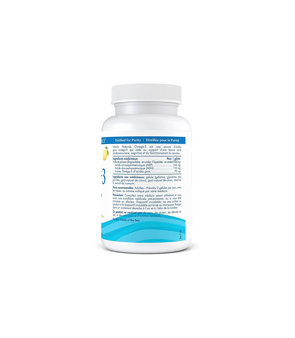 Nordic Naturals Omega 3, Lemon 60 Softgels | 每天不同折扣, 全网最低价格 | 种类齐全的保健品店铺 VITASHOP, 只有你想不到, 没有你买不到 !