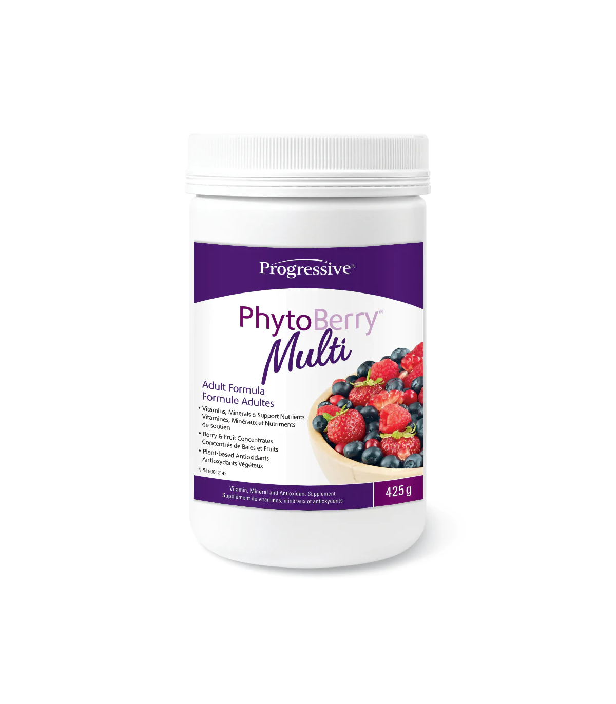Progressive Nutritionals 프로그레시브 뉴트리션스 PhytoBerry 멀티비타민 베리 425g | 매일 업데이트되는 특가 상품 | VITASHOP
