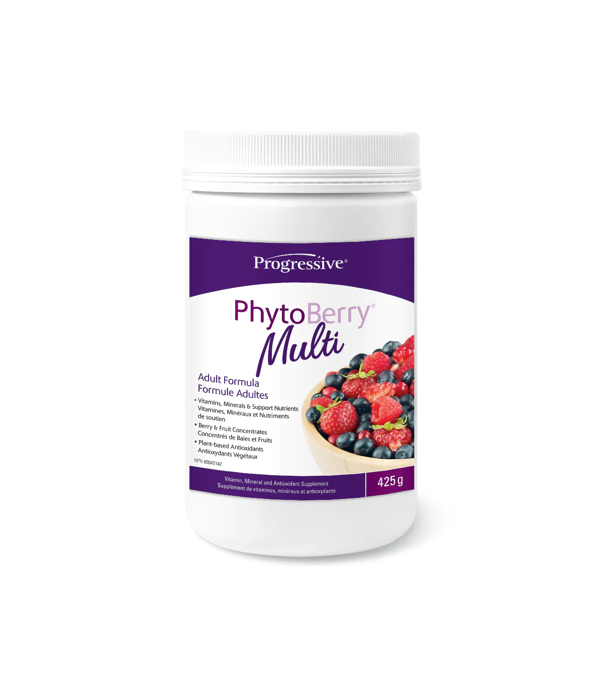 Progressive Nutritionals 프로그레시브 뉴트리션스 PhytoBerry 멀티비타민 베리 425g | 매일 업데이트되는 특가 상품 | VITASHOP