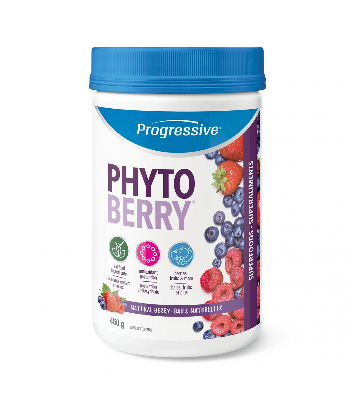 PhytoBerry powder supplement Berry 450 g | Safest & Easiest Shopping Vitamins Online | VITASHOP